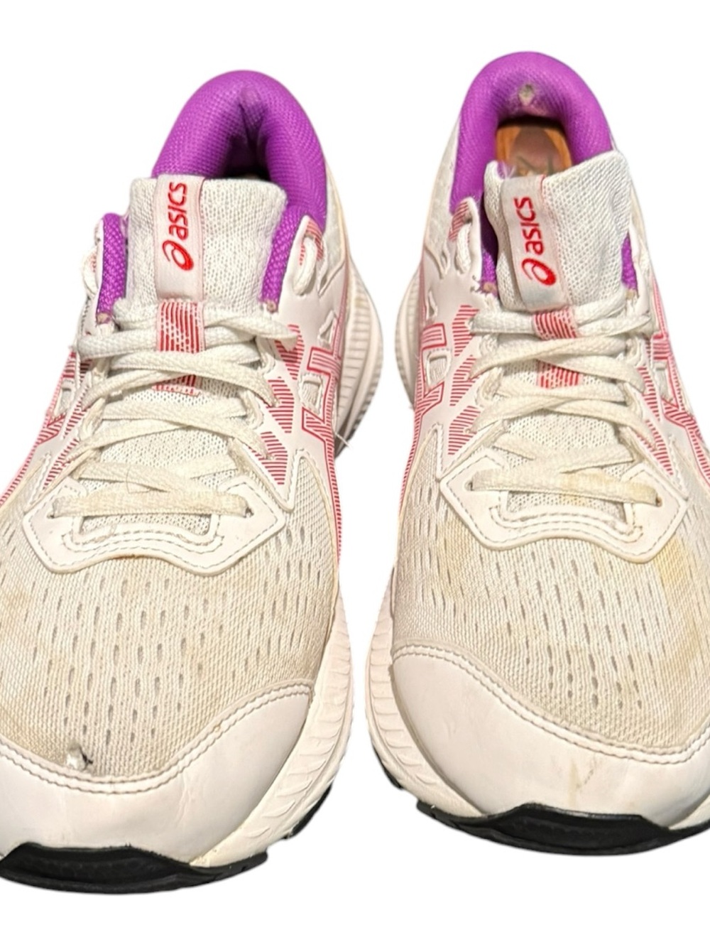 ASICS GEL Contend 8 Women’s Running Sneakers Size 10 White Pink Purple Athletic - Picture 4 of 10